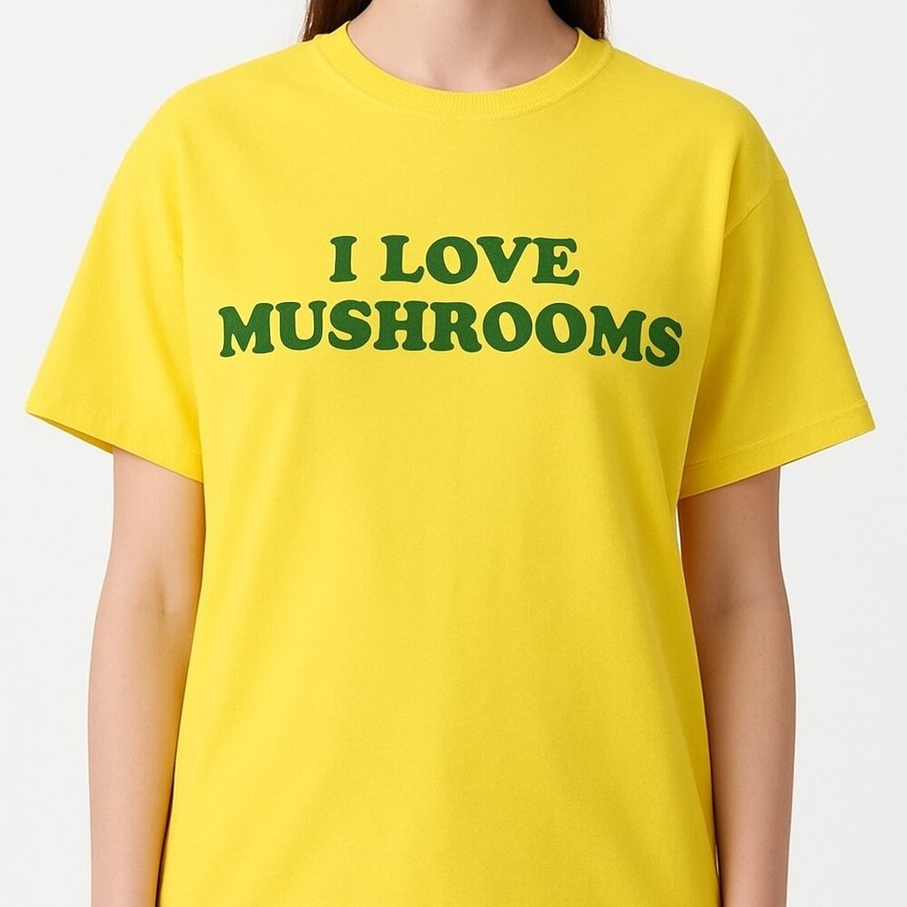 Rita Ora I Love Mushrooms Tee - Picture 3 of 4